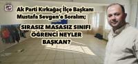 SIRASIZ MASASIZ SINIF AÇTILAR