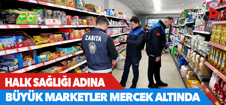 MARKETLERDE SIKI DENETİM MESAİSİ