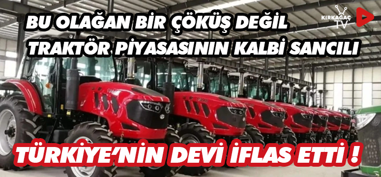 TÜRK TARIMI CAN VERİYOR