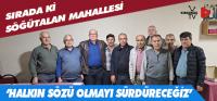 SIRADA Kİ SÖĞÜTALAN MAHALLESİ